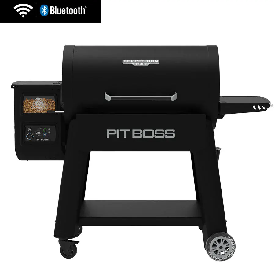 Pit Boss Competition Series 1600 pellet grill, front three-quarter view
